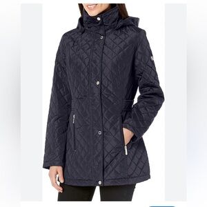 Calvin Klein Women's Black Quilted Jacket